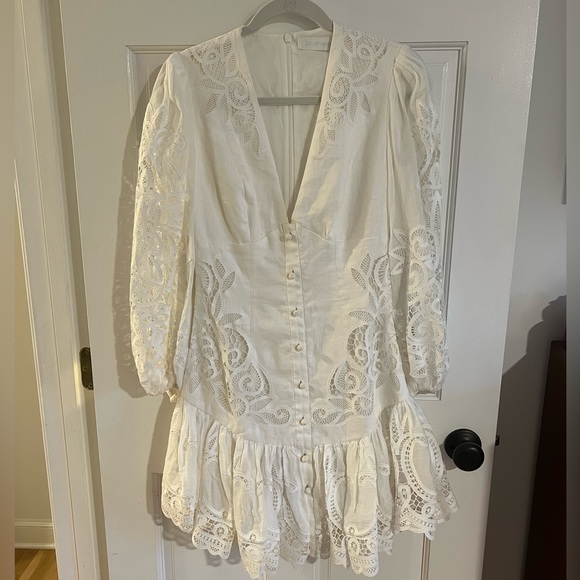 Zimmermann Mae Lace Mini Dress - Picture 4 of 6